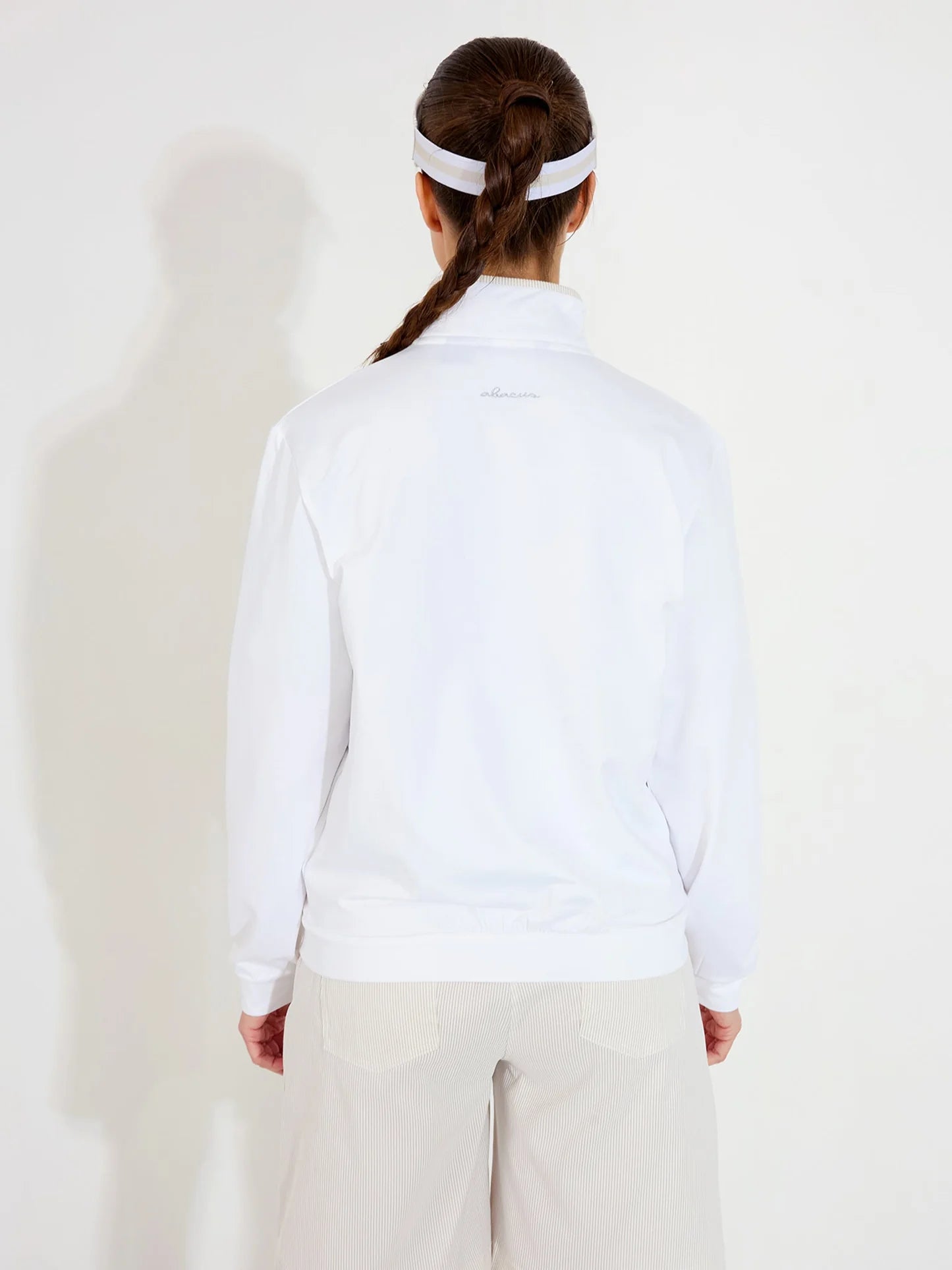 Lds Bovey midlayer jkt - white/lt.sand