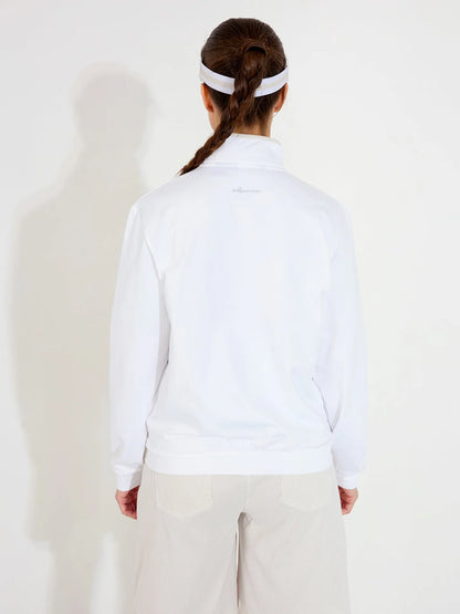 Lds Bovey midlayer jkt - white/lt.sand
