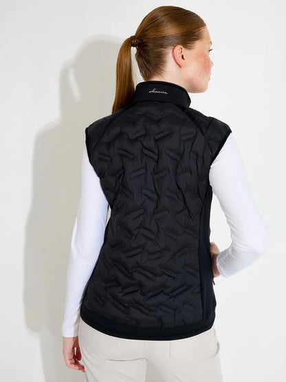 Lds Portrush hybrid vest - black
