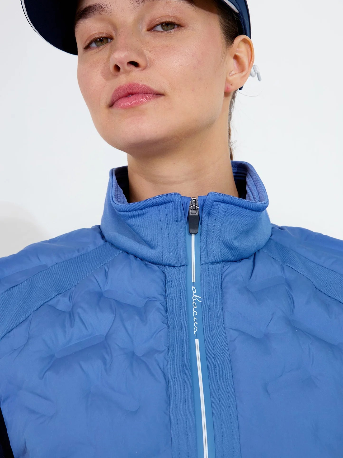 Lds Portrush hybrid vest - horizon blue