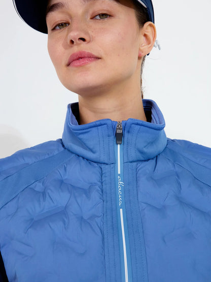 Lds Portrush hybrid vest - horizon blue