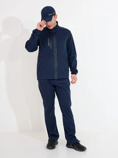 Mens Bounce rainjacket - navy