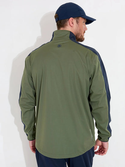 Mens Bounce rainjacket - navy/ forest