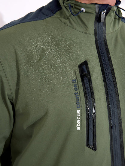 Mens Bounce rainjacket - navy/ forest