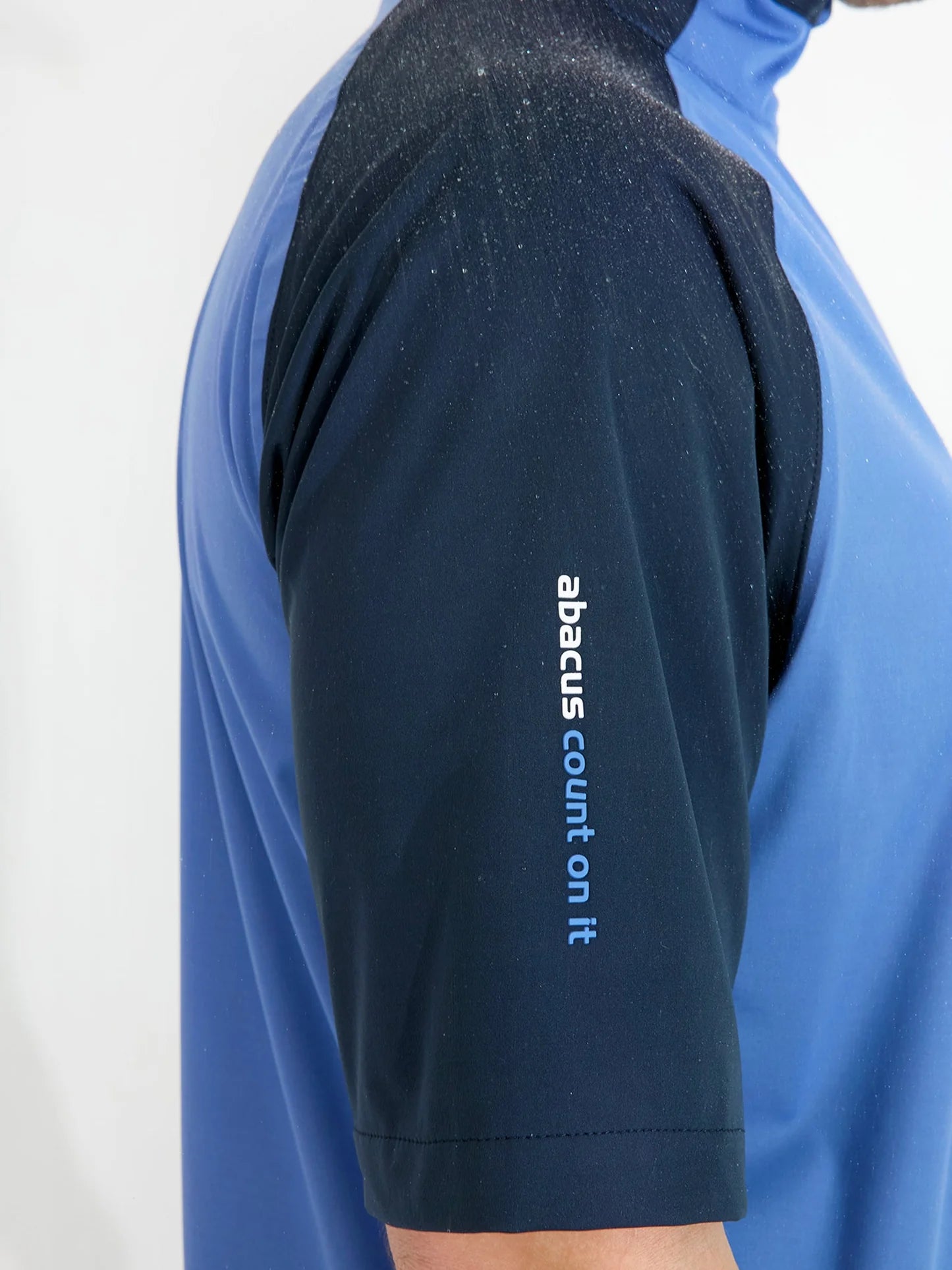 Mens Bounce rainshirt - horizon blue