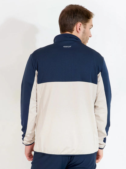 Mens Erne midlayer - clam melange