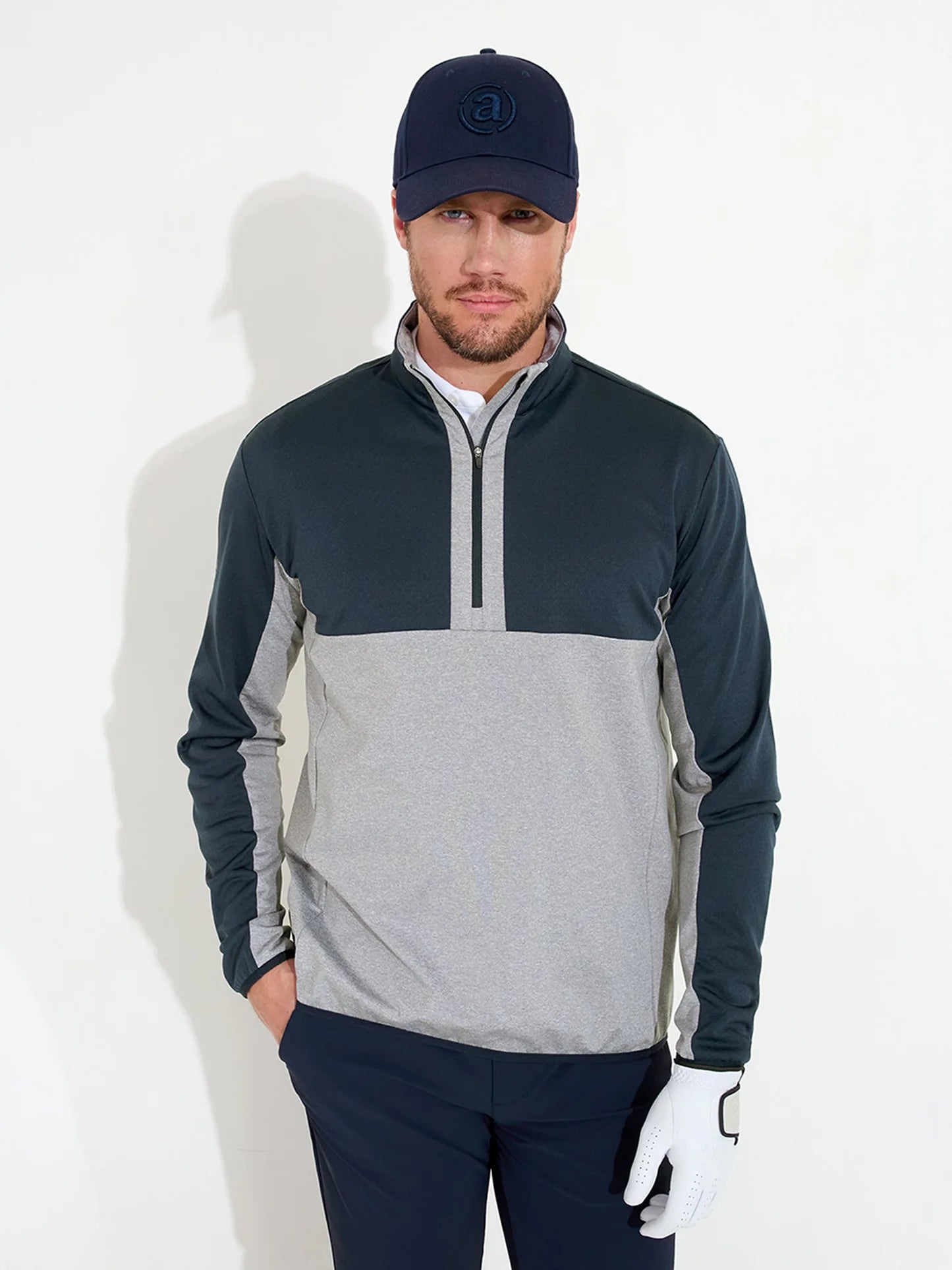 Mens Erne midlayer - lt.greymelange