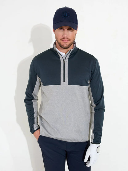 Mens Erne midlayer - lt.greymelange