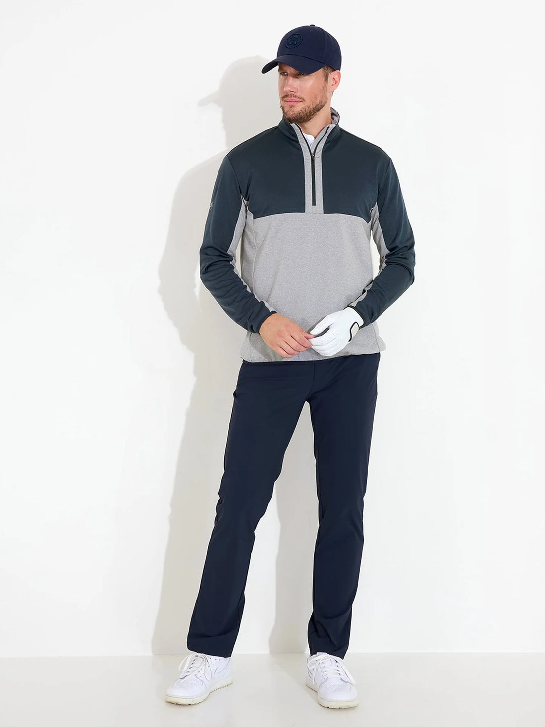 Mens Erne midlayer - lt.greymelange