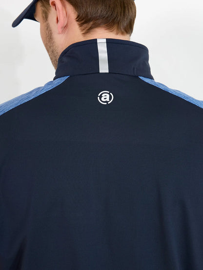 Mens Kingsbarns hybrid vest - horizon blue