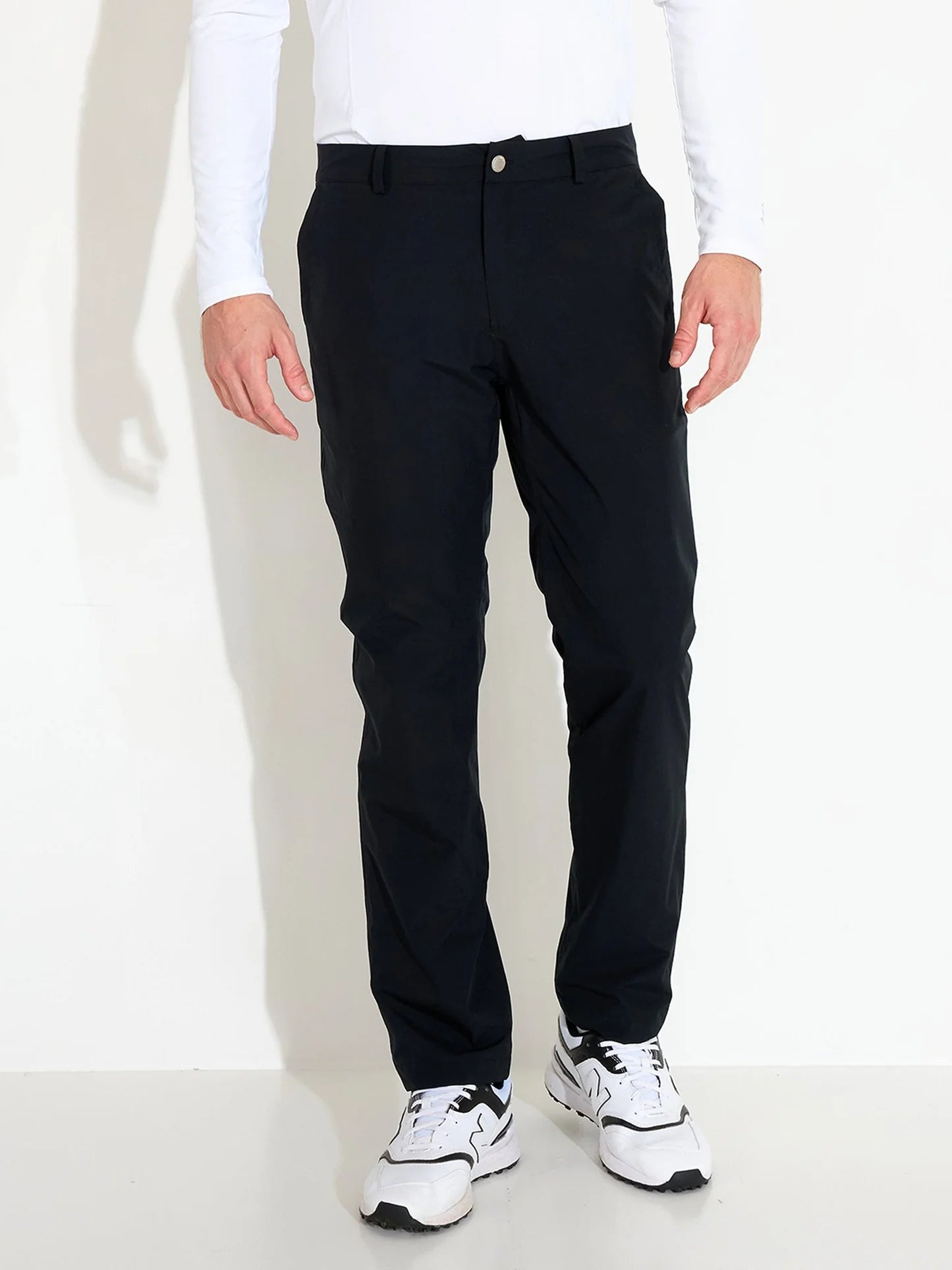 Mens Links warm waterproof trousers - black