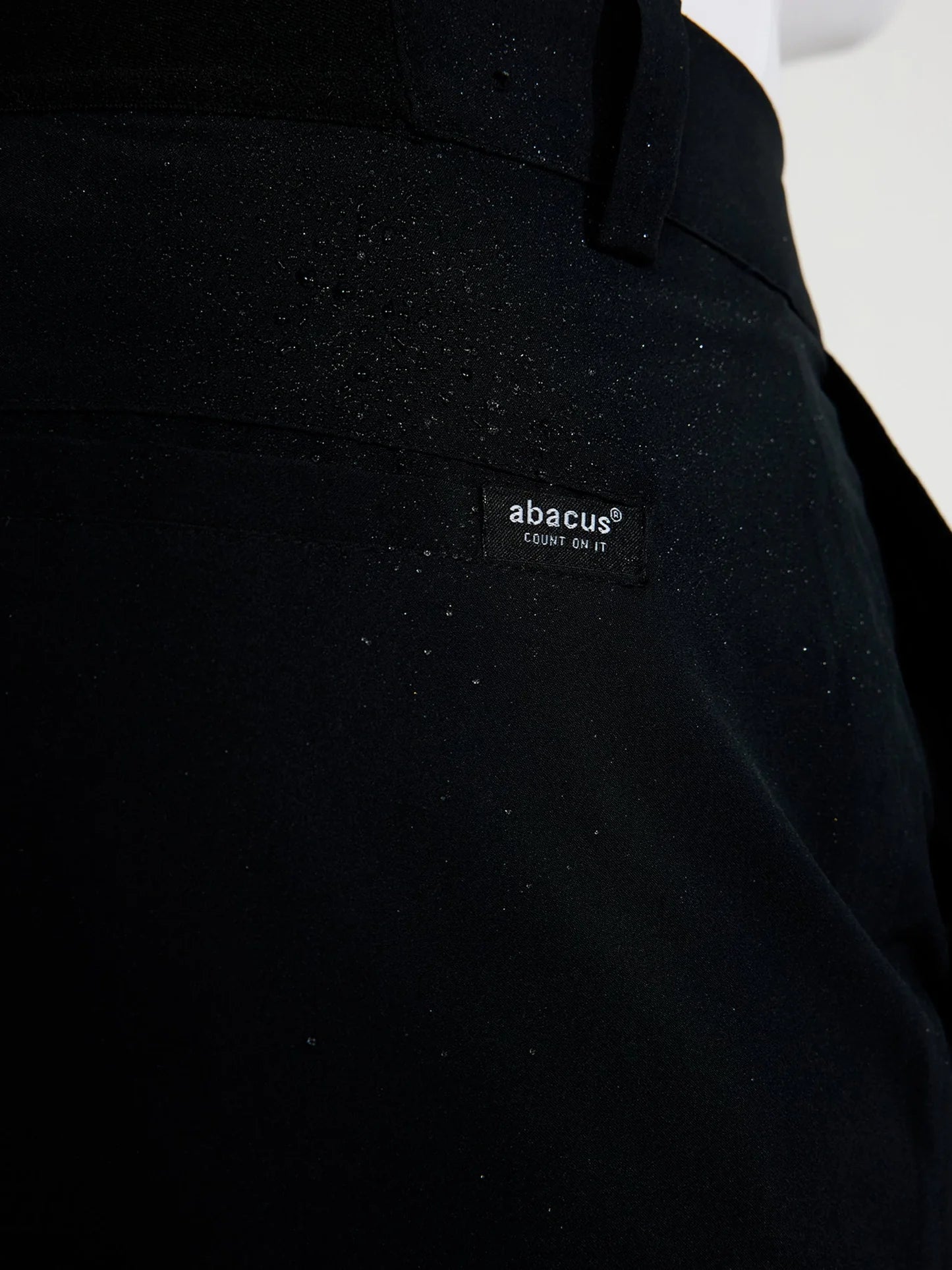 Mens Links warm waterproof trousers - black