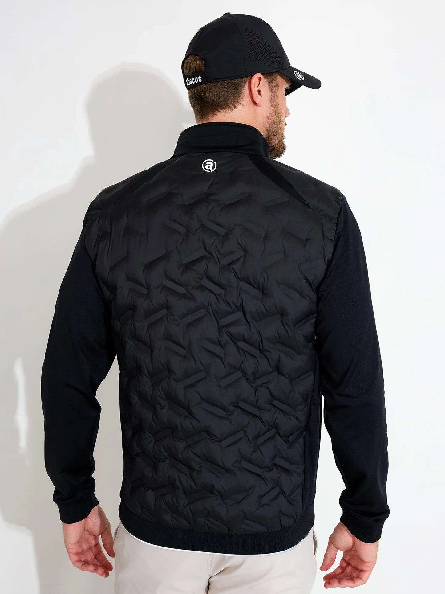 Mens Portrush hybrid jacket - black