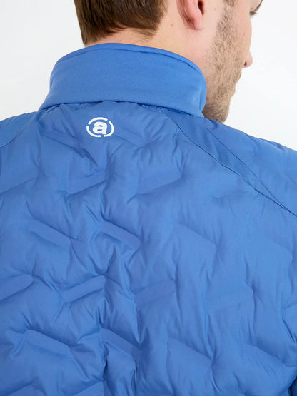 Mens Portrush hybrid jacket - horizon blue