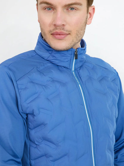 Mens Portrush hybrid jacket - horizon blue