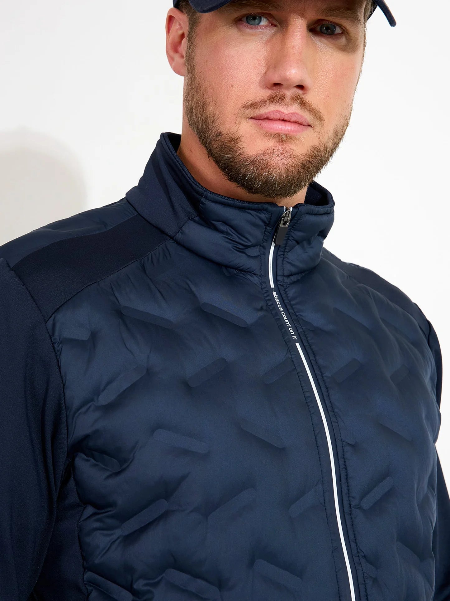 Mens Portrush hybrid jacket - navy