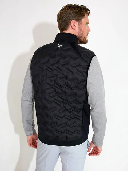Mens Portrush hybrid vest - black