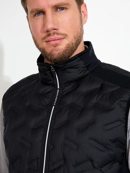 Mens Portrush hybrid vest - black