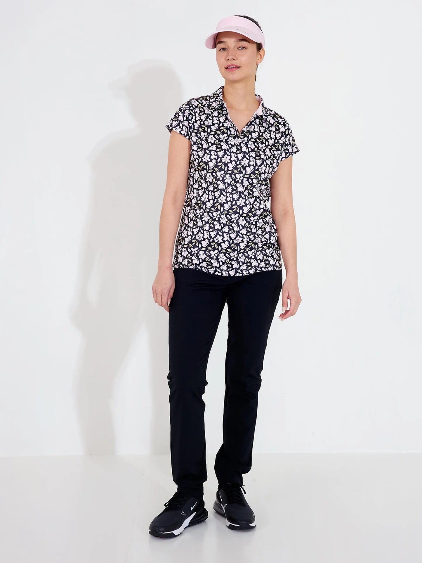 Lds Victoria drycool cupsleeve - black flower
