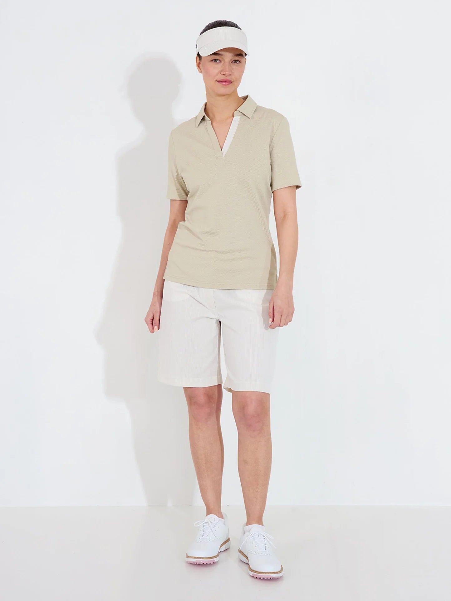 Lds Bovey halfsleeve - lt.sand