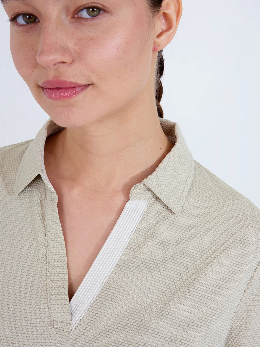 Lds Bovey halfsleeve - lt.sand