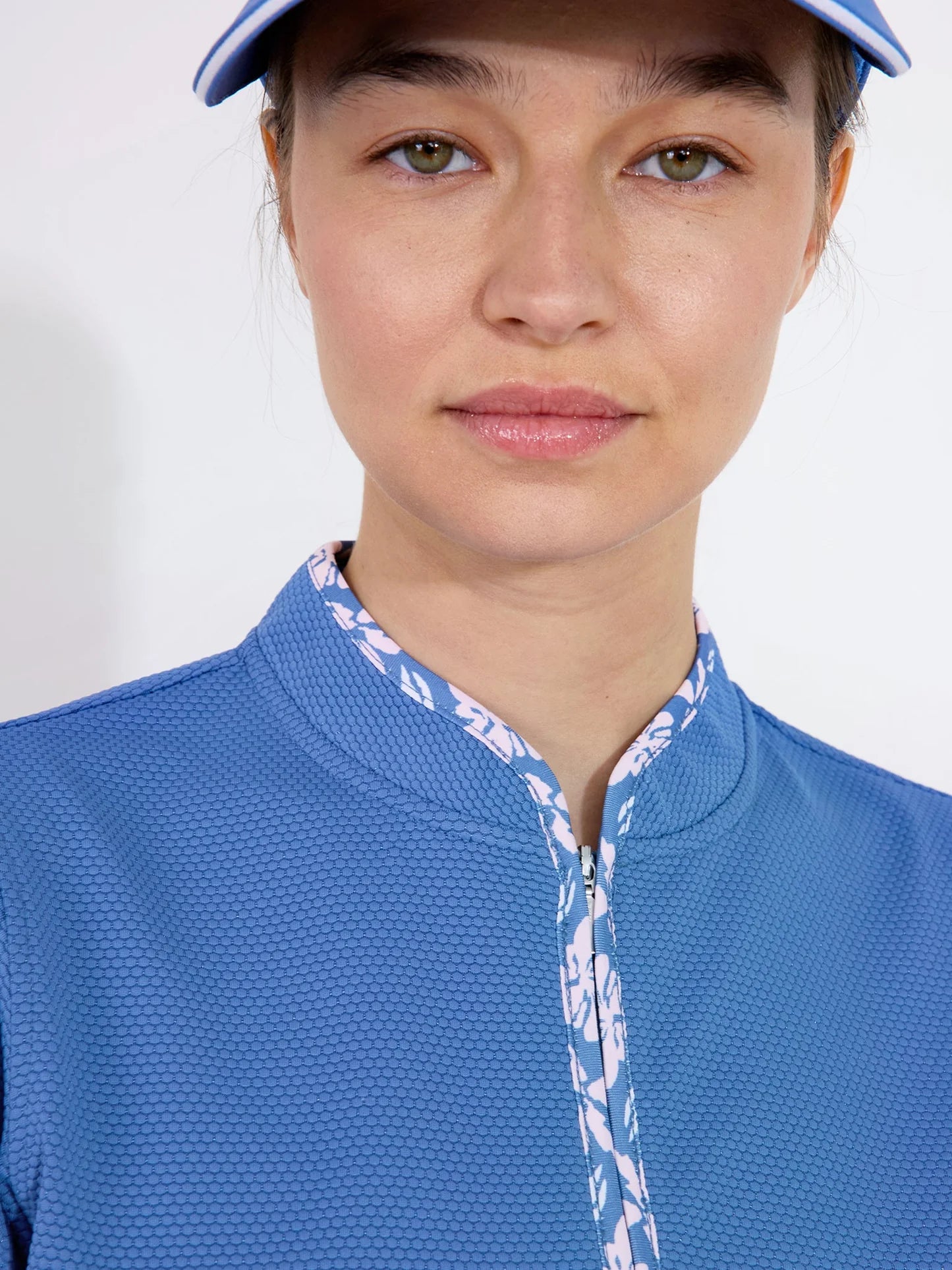 Lds Victoria polo - horizon flower