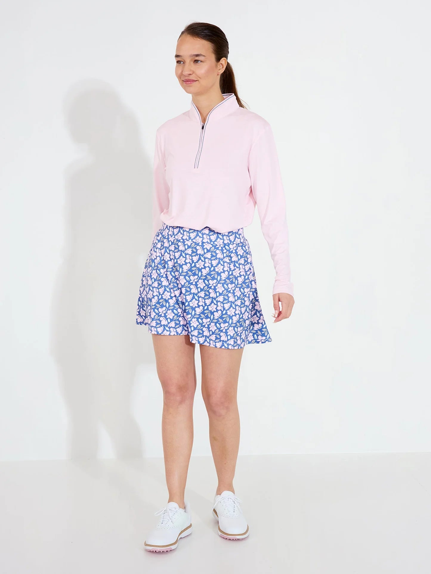 Lds Victoria skorts - horizon flower