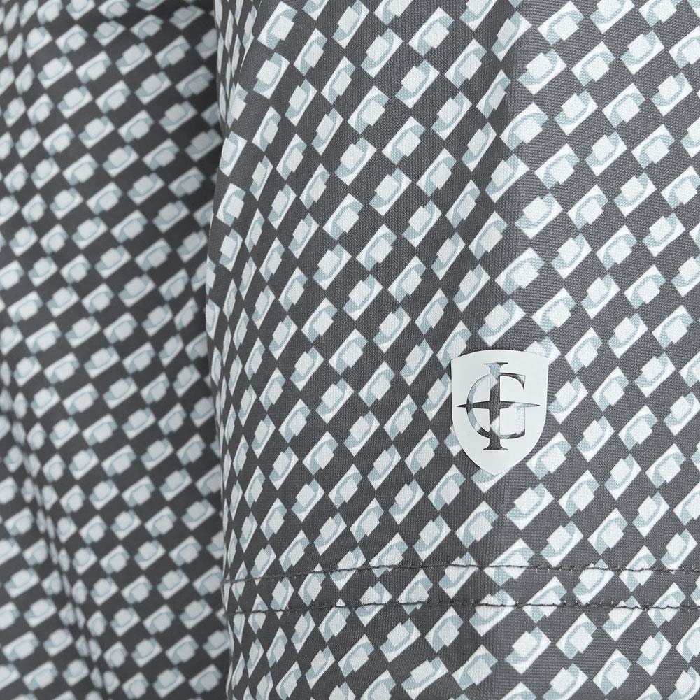 Mens Polo Abstract Print