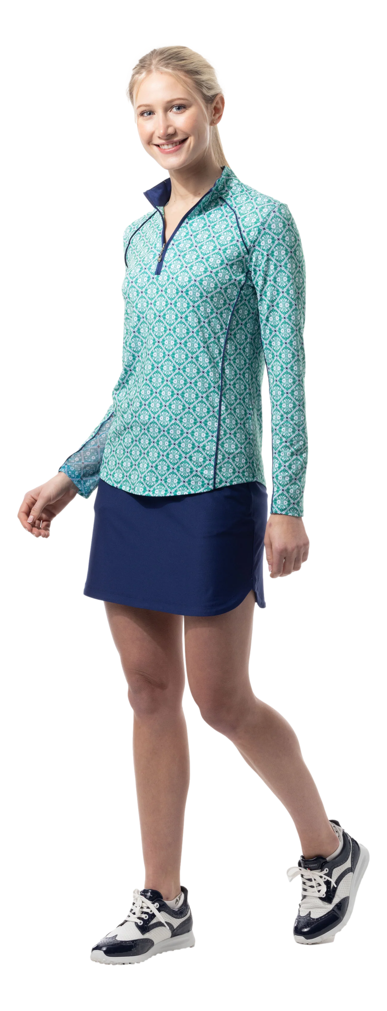 SOLSTYLE SOLID 17SKORT - NAVY