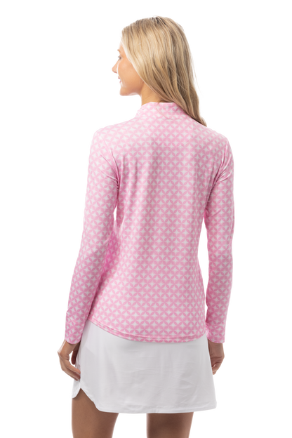 SOLMELANGE L/S PRINT MOCK - HARPIN