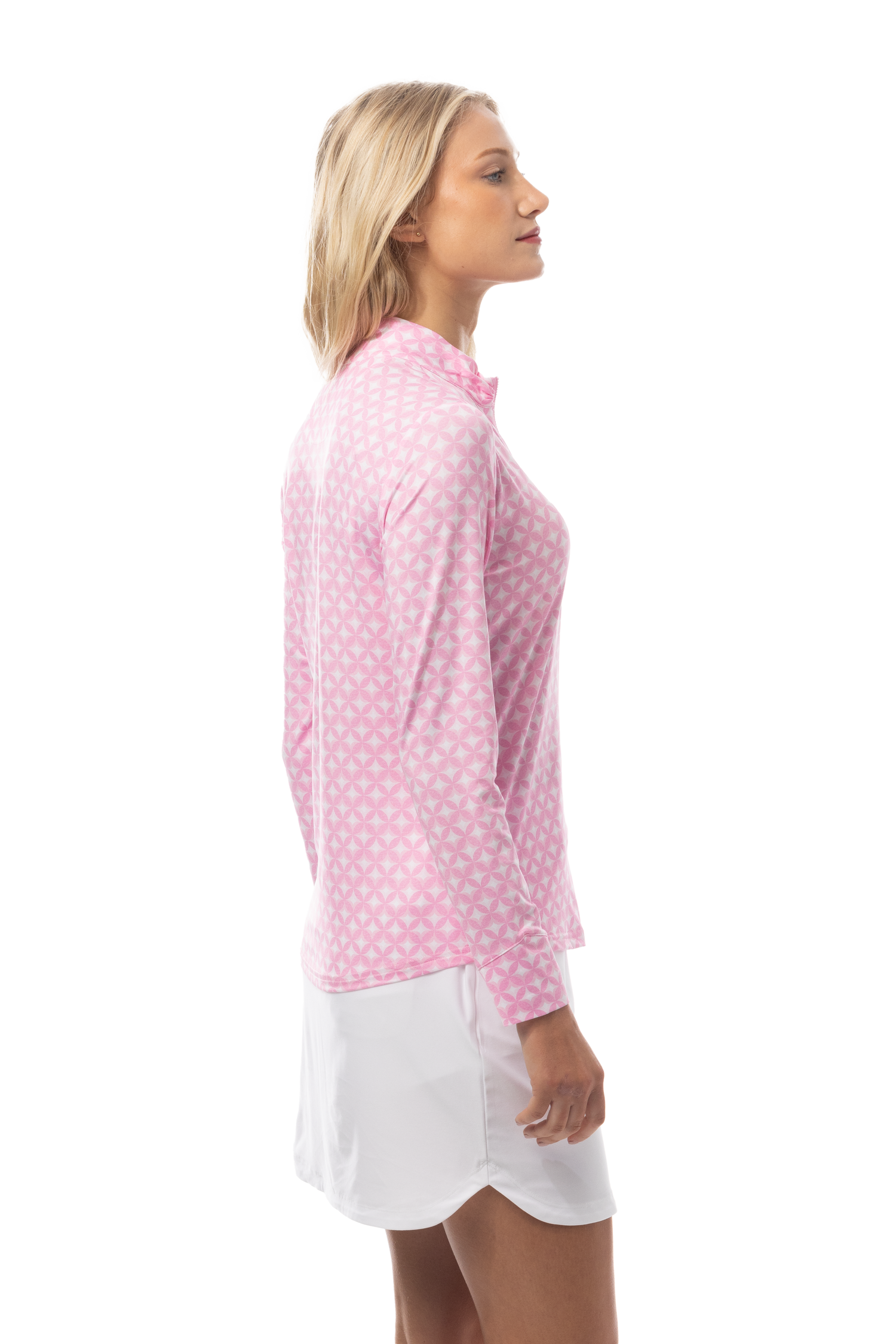 SOLMELANGE L/S PRINT MOCK - HARPIN