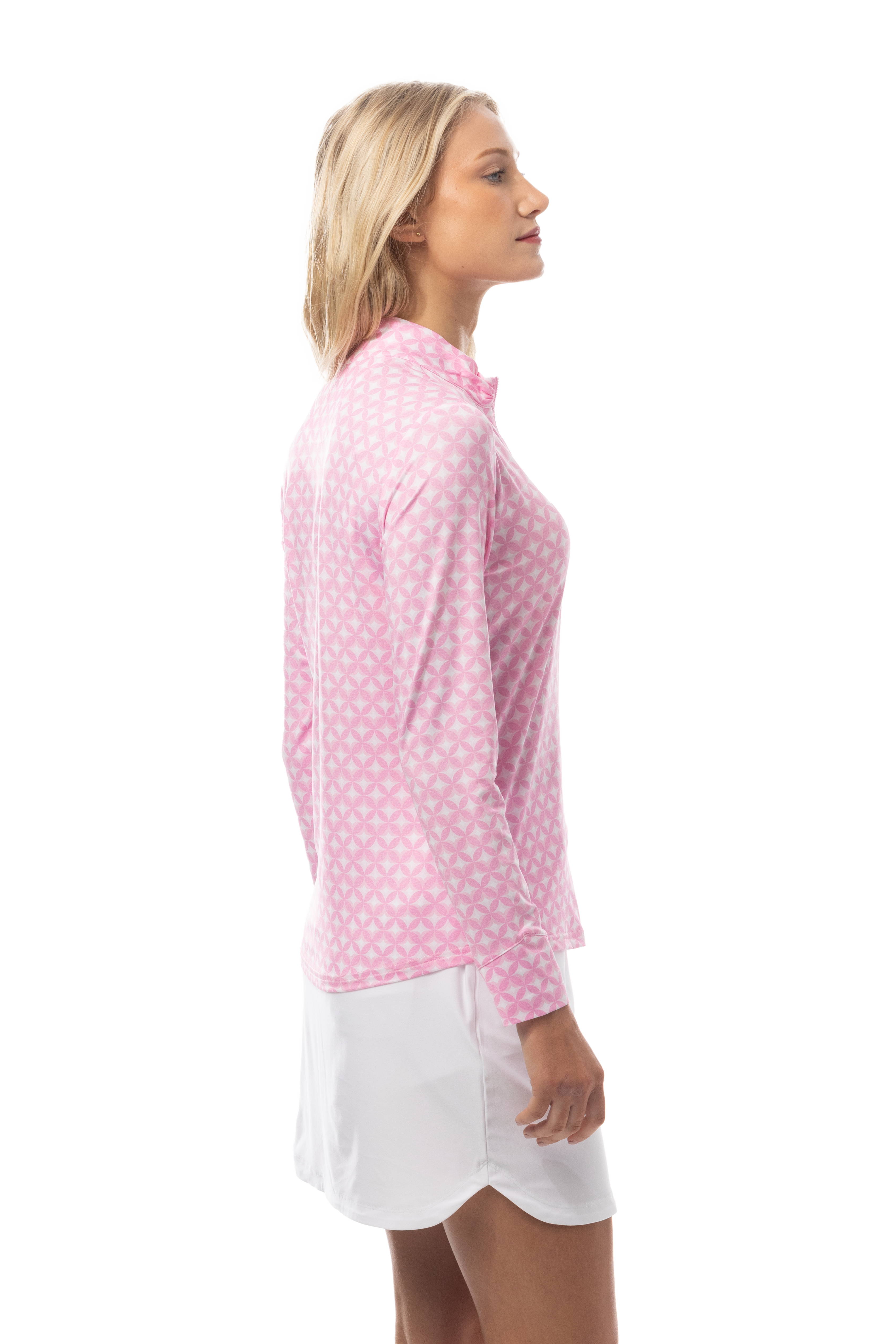 SOLMELANGE L/S PRINT MOCK - HARPIN