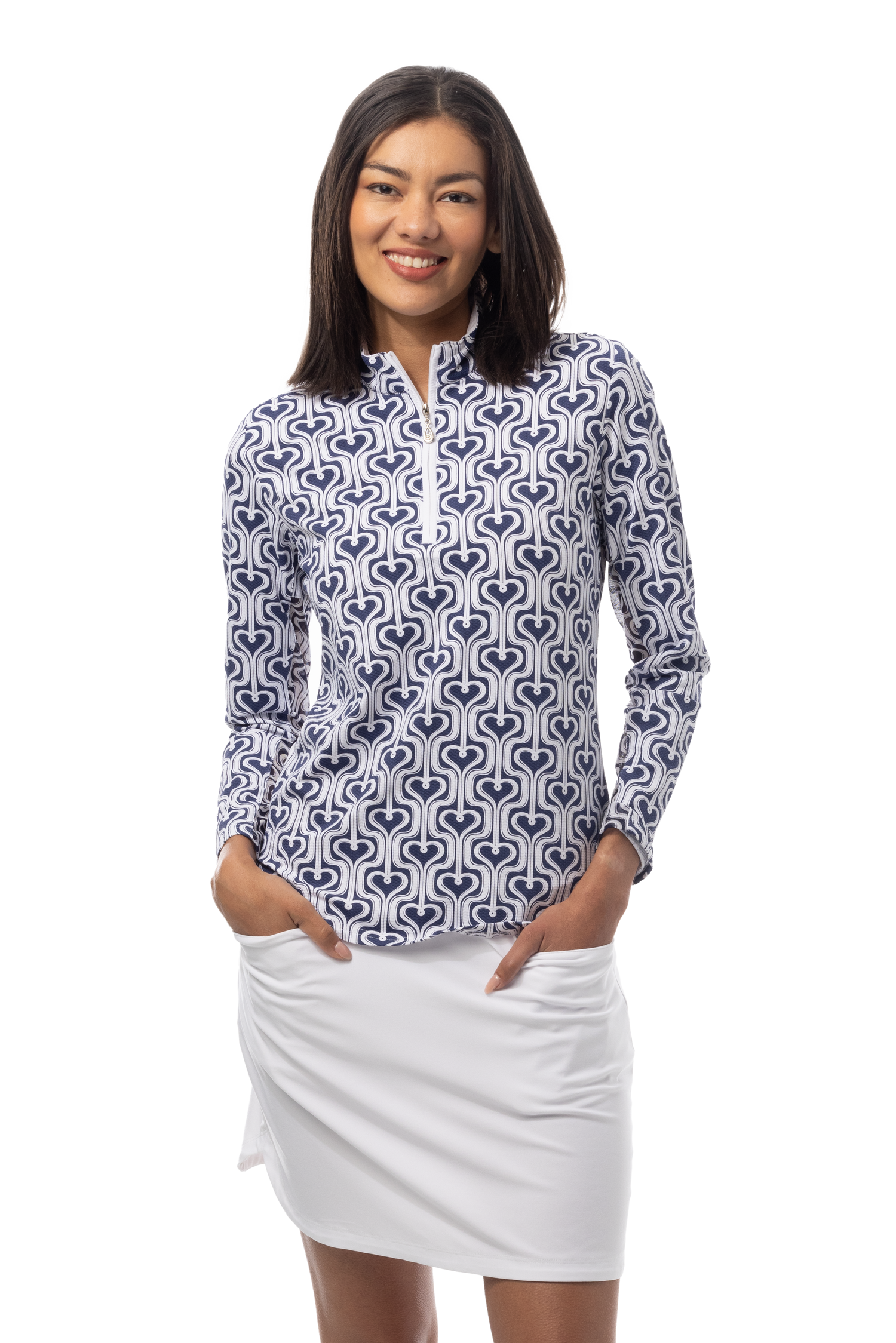SOLTEK LUX L/S PRINT MOCK - HRTNAV