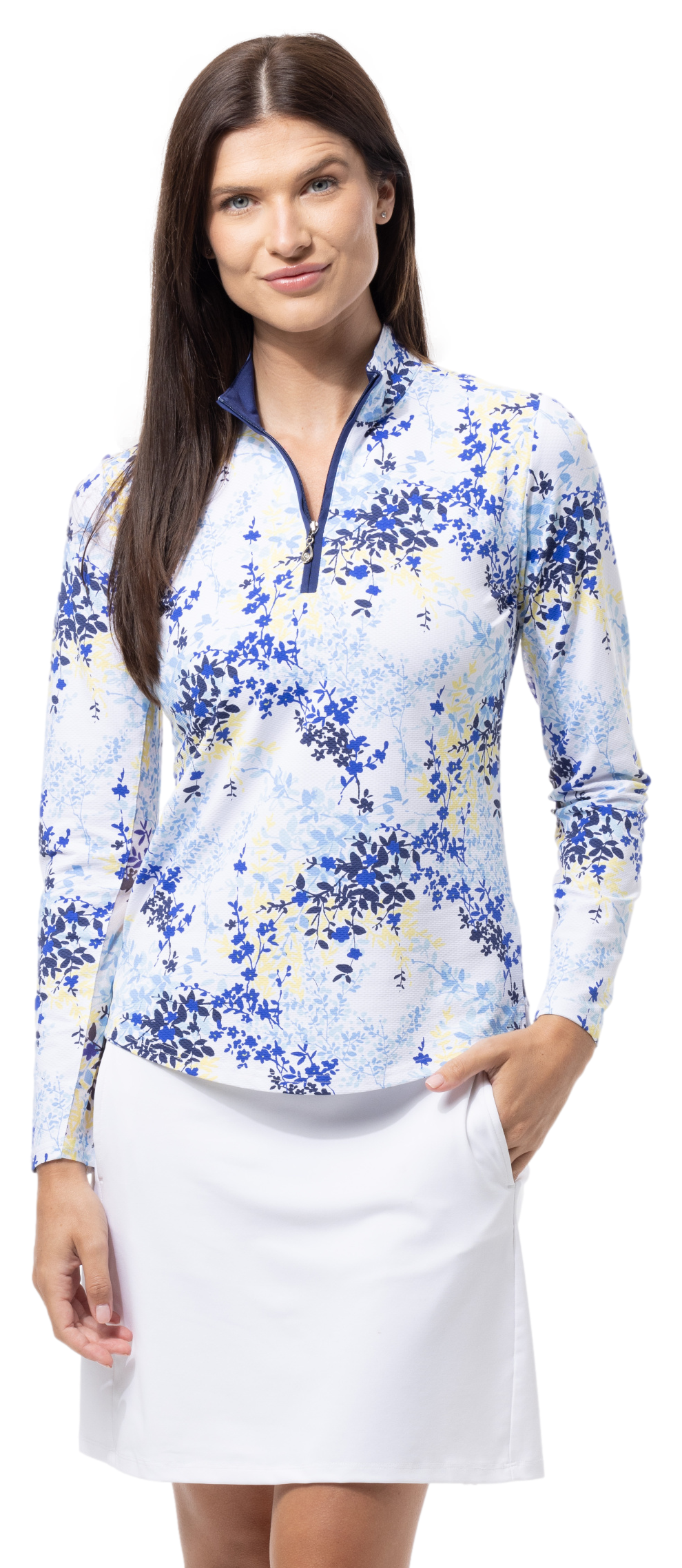 Soltek Lux Longsleeve Print Mock