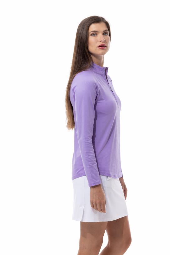 Soltek Raglan Sleeve Zip Mock