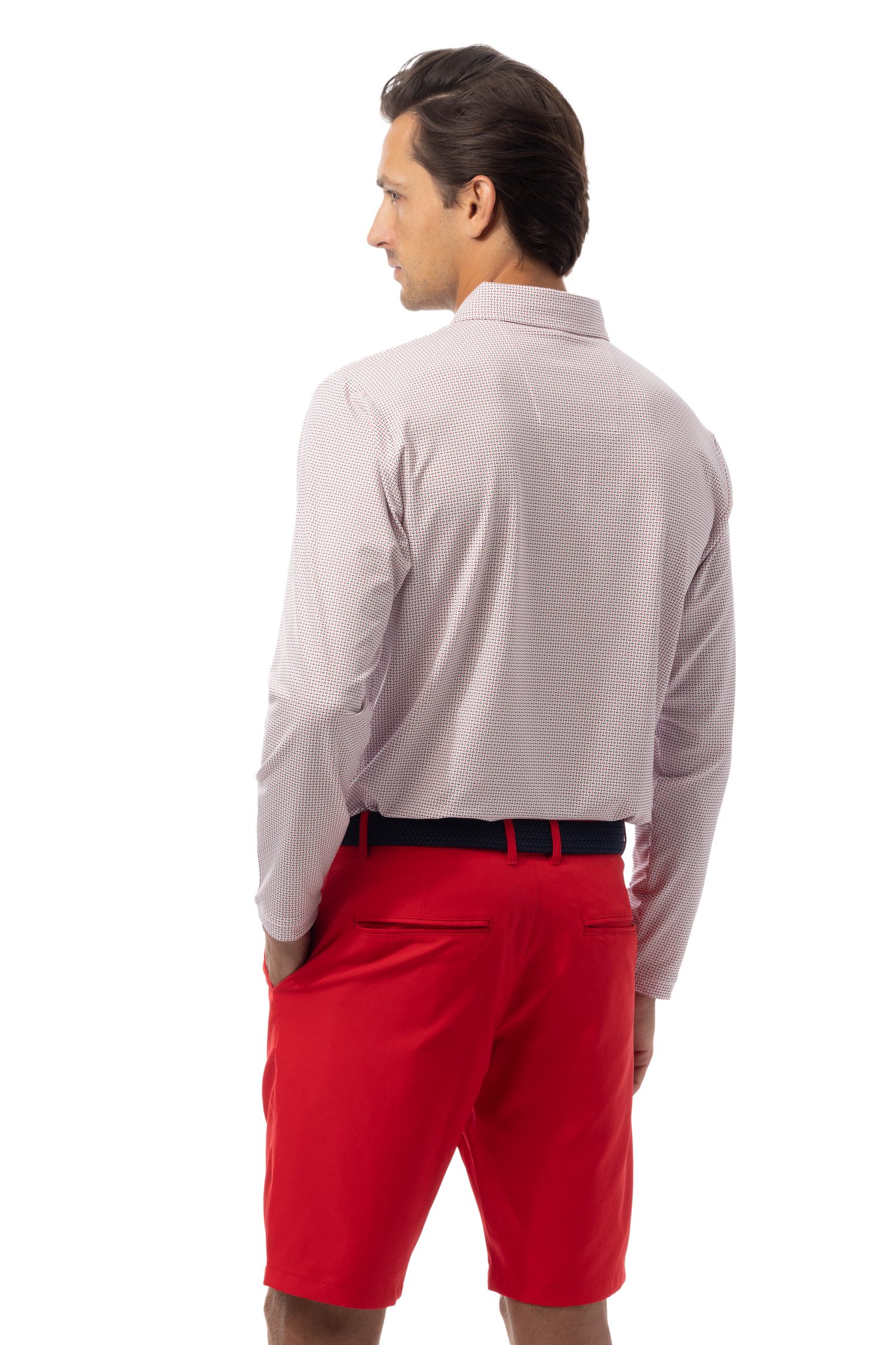 SOLTEKICE LONG SLEEVE POLO - MATRN