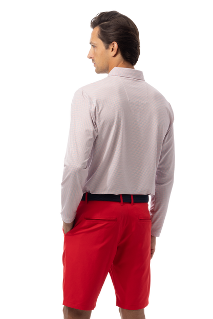 SOLTEKICE LONG SLEEVE POLO - MATRN