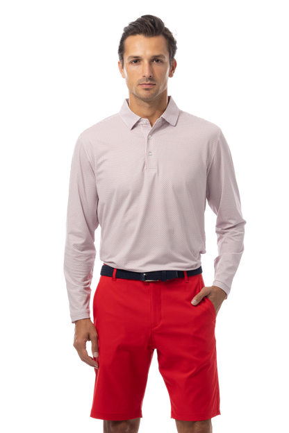 SOLTEKICE LONG SLEEVE POLO - MATRN