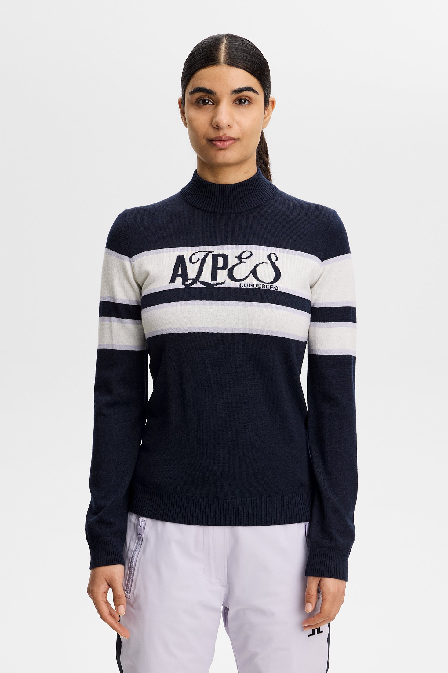 Miracle Knitted Sweater Alpes - Navy