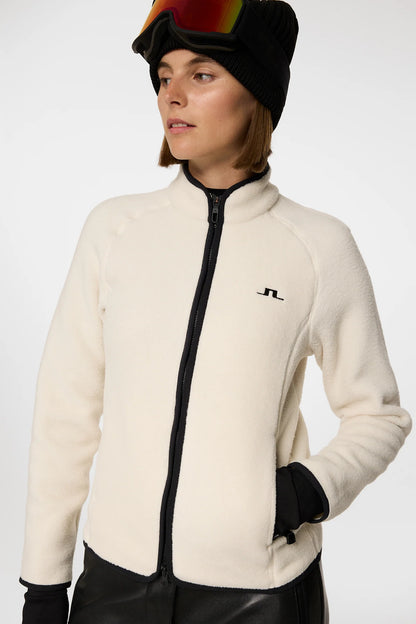 Catherine Fleece Mid Layer - Moonbeam