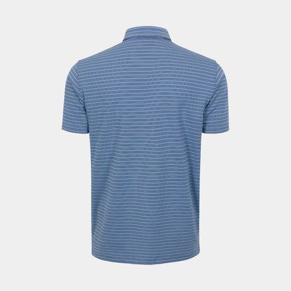 Milwick Ventilated Performance Polo - Marina Blue/Halo