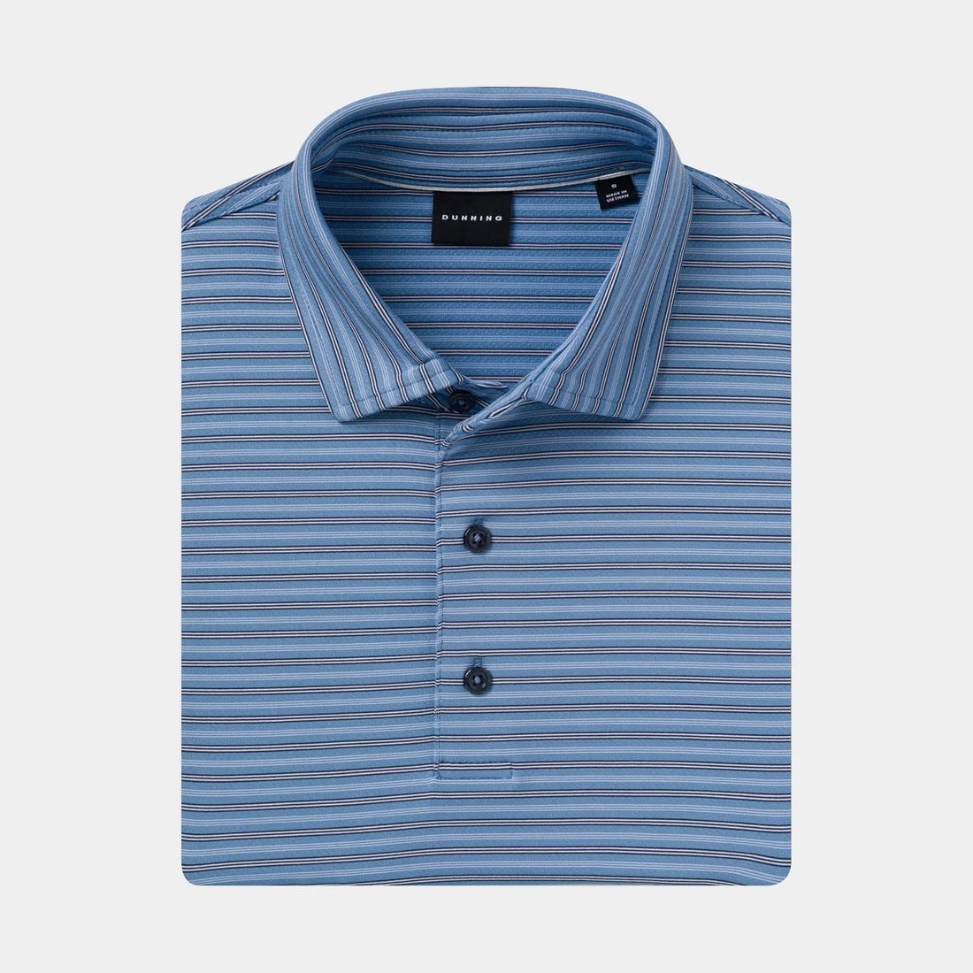 Milwick Ventilated Performance Polo - Marina Blue/Halo