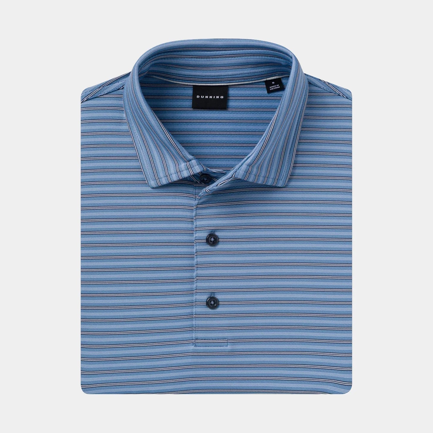 Milwick Ventilated Performance Polo - Marina Blue/Halo