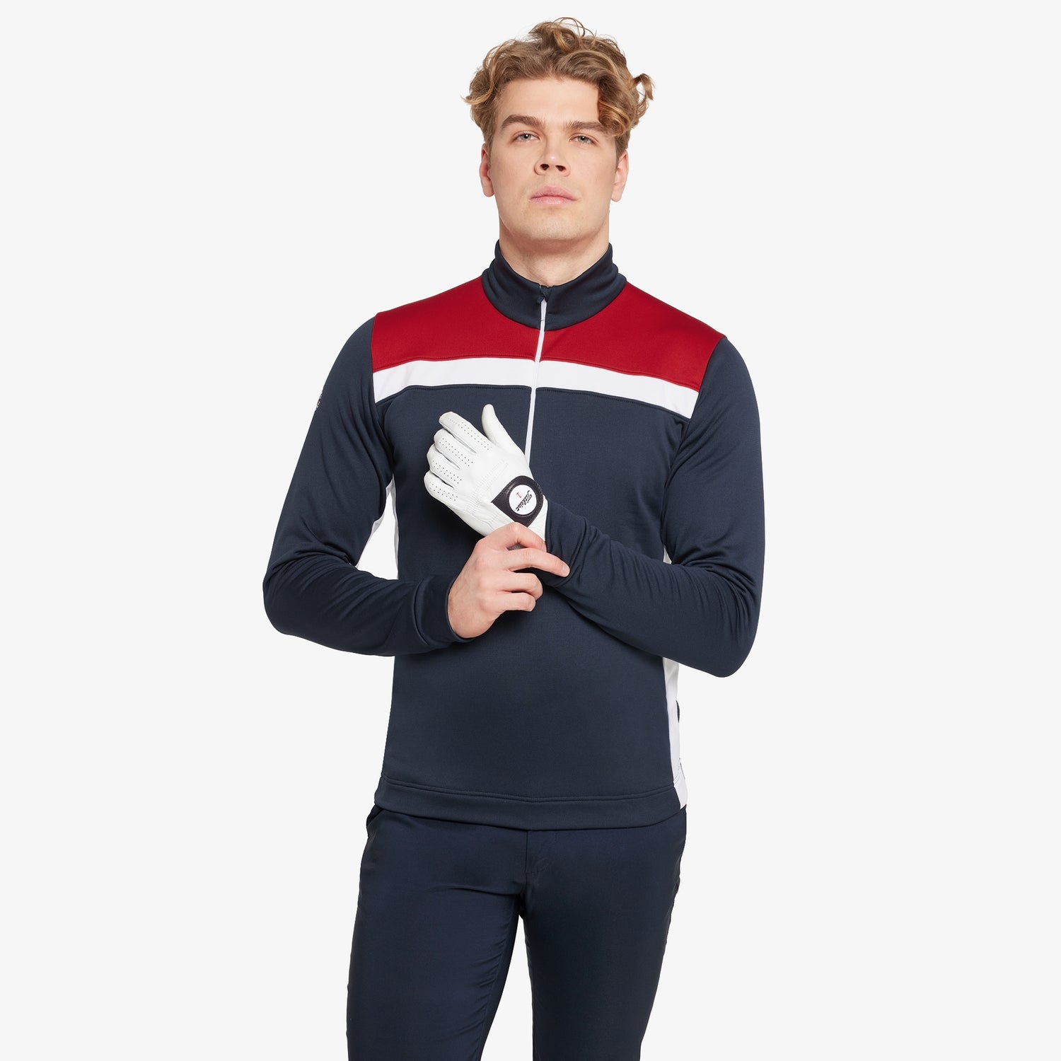 Dean - White/Navy/Red