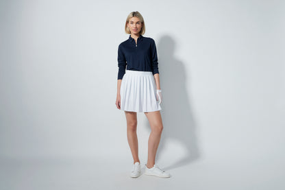 PLEATED SKORT 45 CM