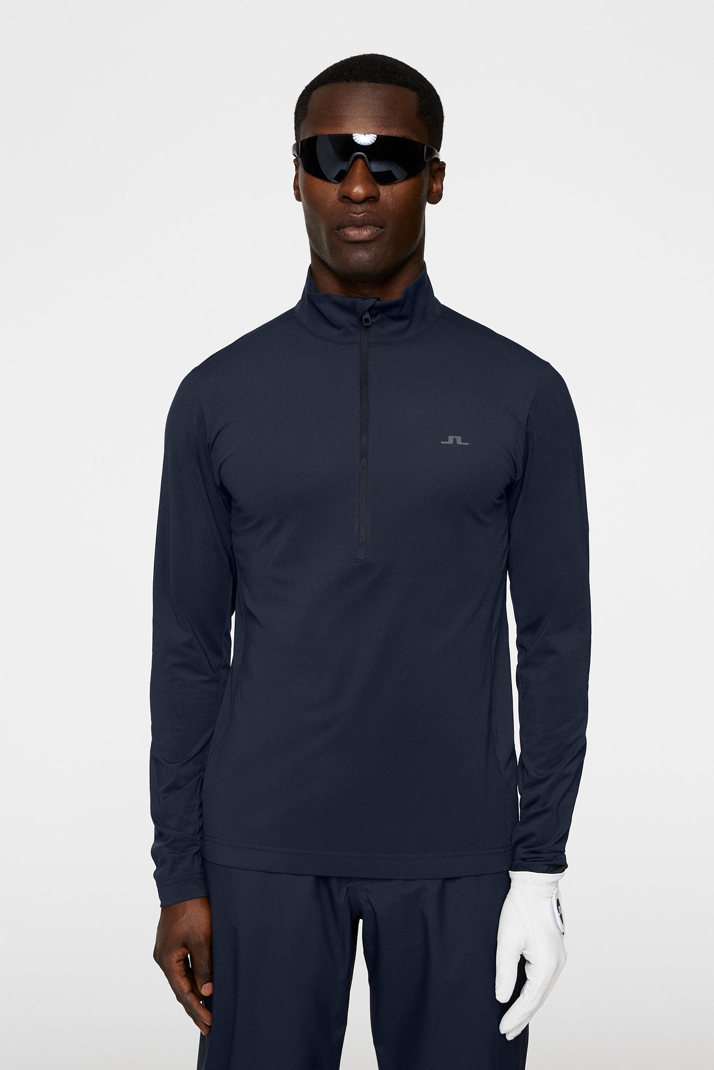 Luke Half Zip Mid Layer - Navy