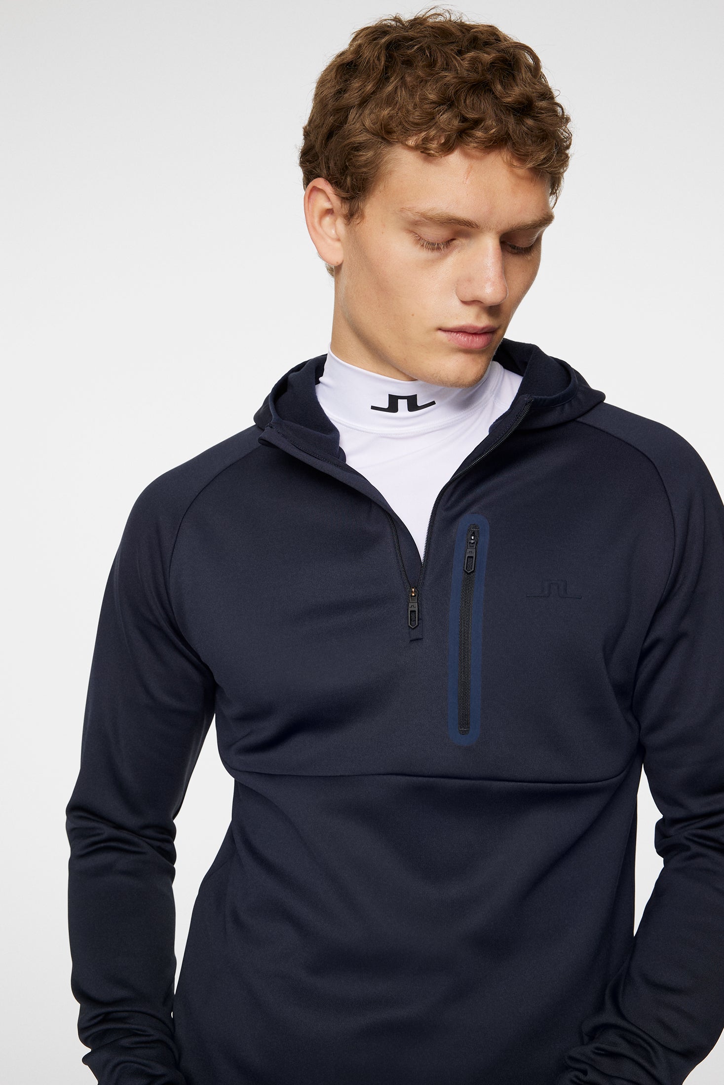 Adam Quarter Zip Hood