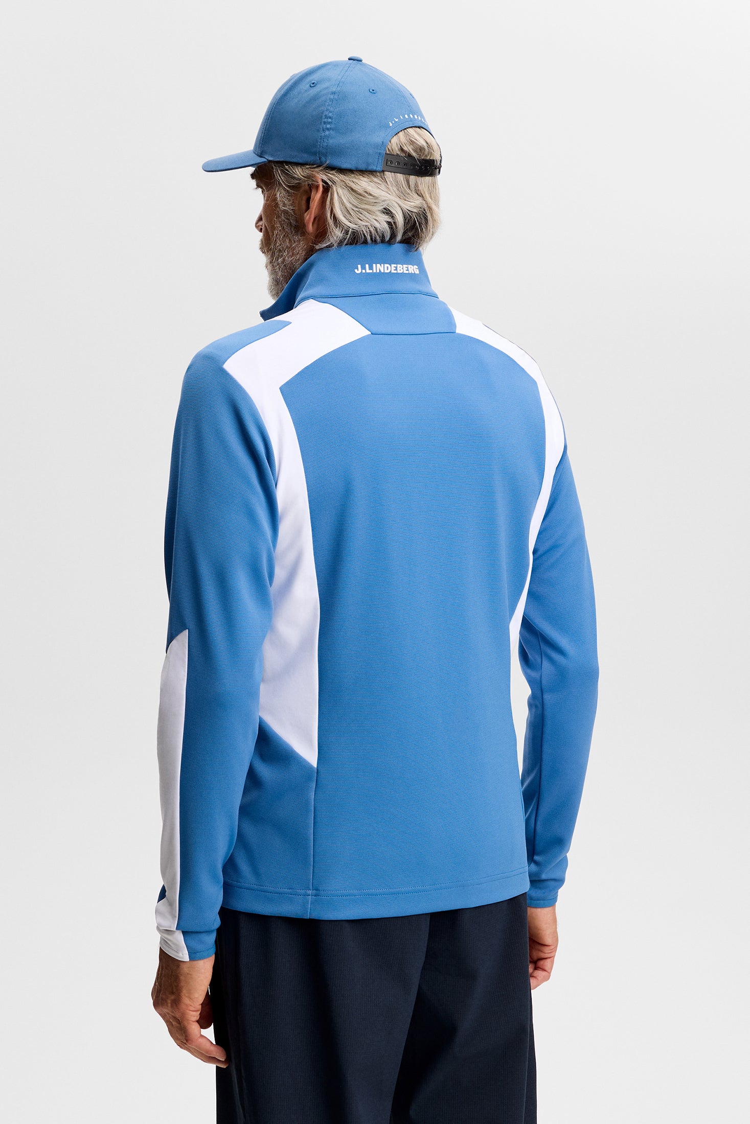 Lukas Quarter Zip Mid Layer - Federal Blue