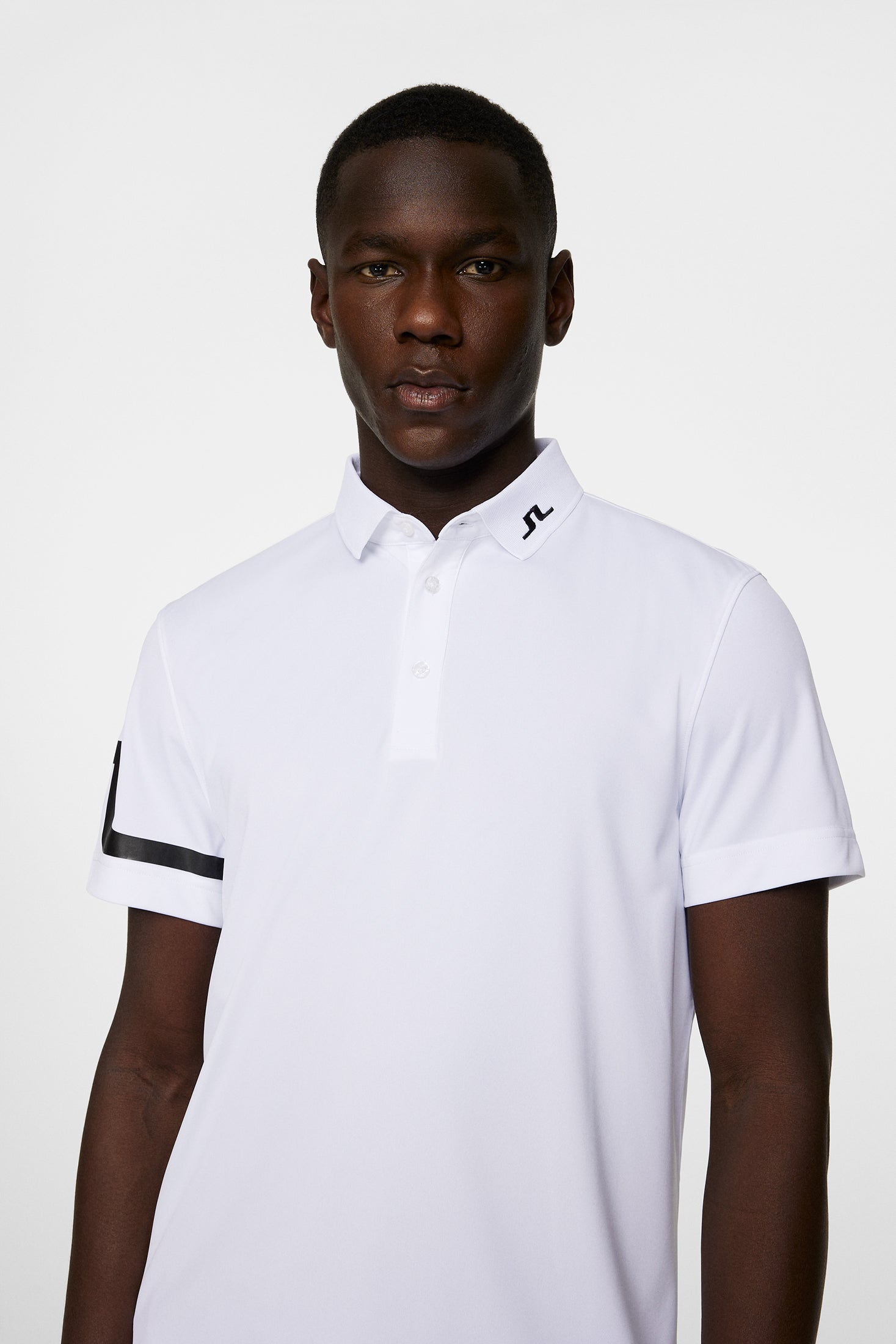 Heath Regular Fit Golf Polo - White