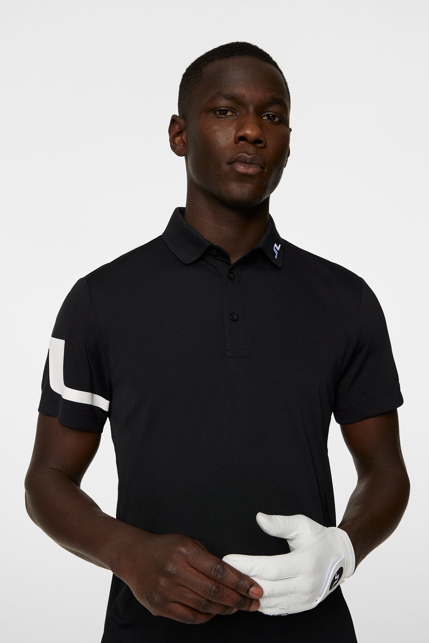 Heath Regular Fit Golf Polo - Black